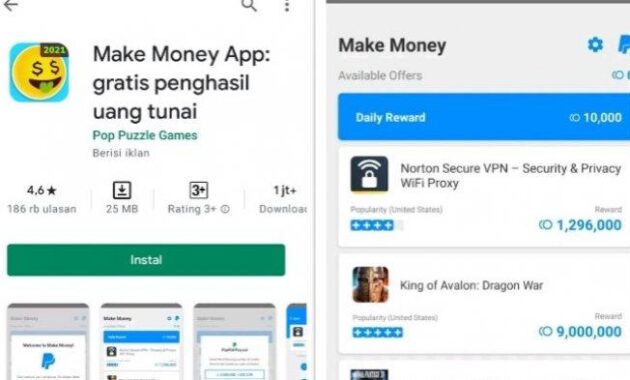 aplikasi nonton iklan dapat duit