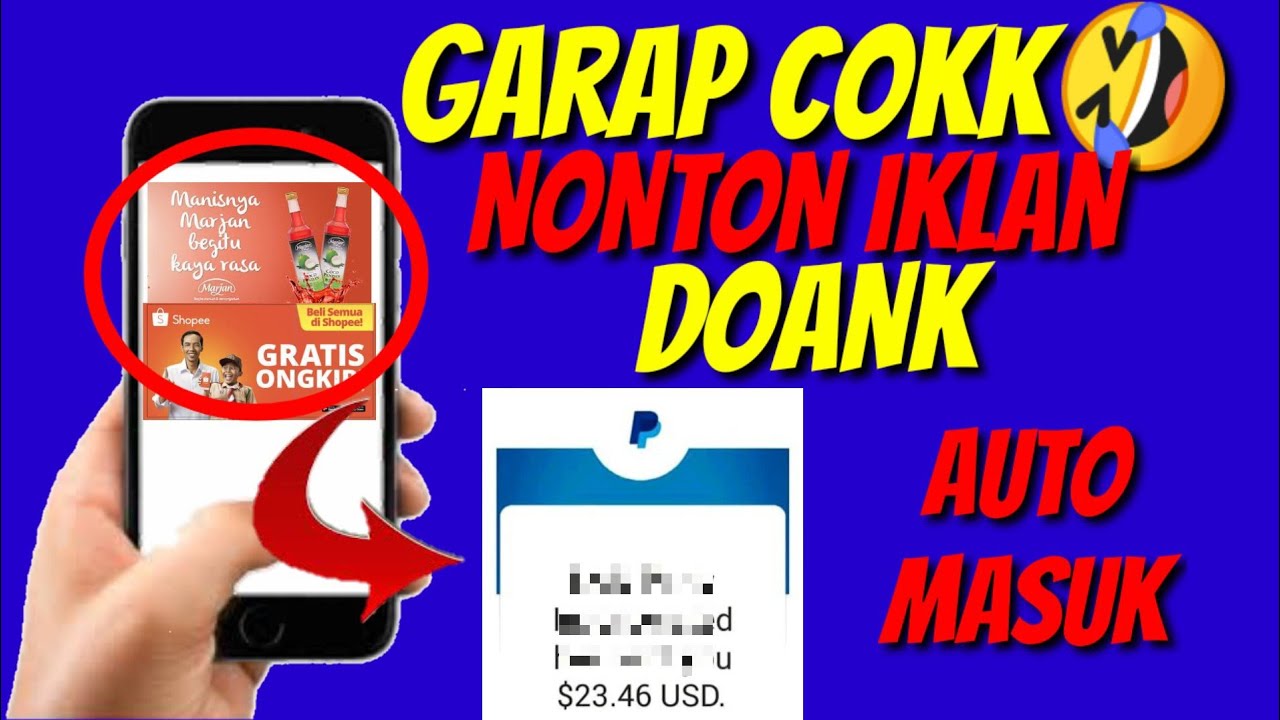 aplikasi penghasil uang hanya dengan menonton iklan